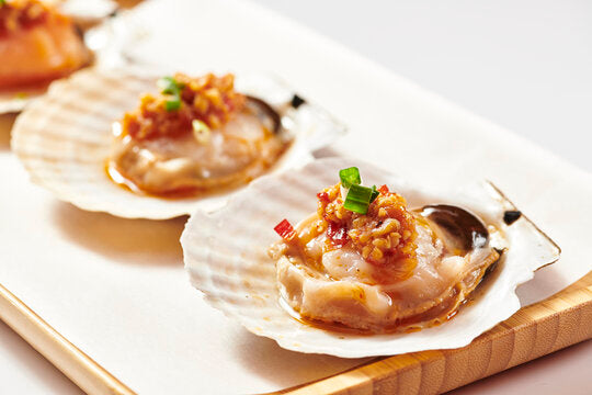 FROZEN HALF SHELL SCALLOP 冰冻扇贝