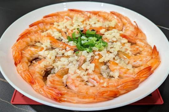 SEA PRAWN WHITE HOSO SEMI IQF ANGKA 鲜冻 红脚虾