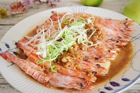 SEA PRAWN WHITE HOSO SEMI IQF ANGKA 鲜冻 红脚虾